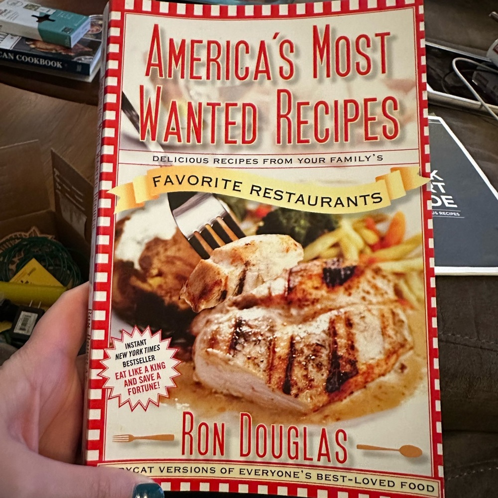 America's Most Wanted Recipes by - Red Cover